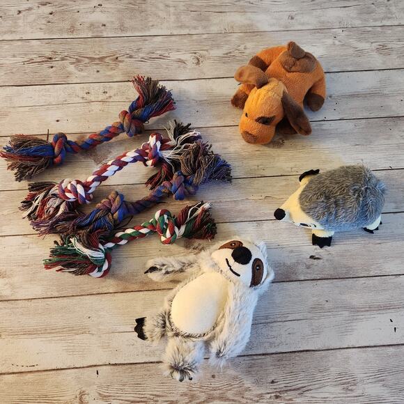 Small Dog Chew Toy Bundle Set of 7 NEW - Picture 2 of 11